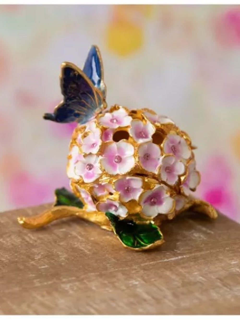 New Butterfly Flower Bundle Jewelry Box